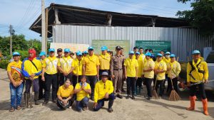 เมื่อวันที่ 23 ตุลาคม 2568 เวลา 09.30 น. คณะกรรมการ กต.ตร.สภ.เพี้ยราม และข้าราชการตำรวจ สภ.เพี้ยราม ดำเนินการ ประเภทกิจกรรม : จิตอาสาพัฒนาปรับปรุงภูมิทัศน์ ณ บ้านระกา ม.3 ต.ตั้งใจ อ.เมือง จ.สุรินทร์