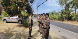 เมื่อวันที่  4  มกราคม  2568  เวลา  13.00  น.  พ.ต.ท.พิทักษ์ ไชยราช สวป.สภ.เพี้ยราม  พร้อมเจ้าหน้าที่สายตรวจ สภ.เพี้ยรามฝ่ายสืบสวน สภ.เพี้ยราม จำนวน 12 นาย ร่วมกันซักซ้อมแผนเผชิญเหตุ คนร้ายชิงทรัพย์ ร้านถูกดี หมู่ 3 ต.เพี้ยราม    อ.เมือง  จ.สุรินทร์ 