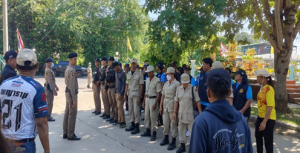 เมื่อวันที่  25  ตุลาคม  2567  เวลา  09.00-16.00  น. พ.ต.ท.พิทักษ์ ไชยราช สวป.สภ.เพี้ยราม  พร้อมสายตรวจ รถยนต์ สภ.เพี้ยรามเจ้าหน้าที่ฝ่ายปกครอง และอาสาสมัครตำรวจ ร่วมกันรักษาความปลอดภัย งานแข่งขันกีฬาประจำตำบลขององค์การบริหารส่วนตำบลเพี้ยรามประจำปีงบประมาณ 2567 